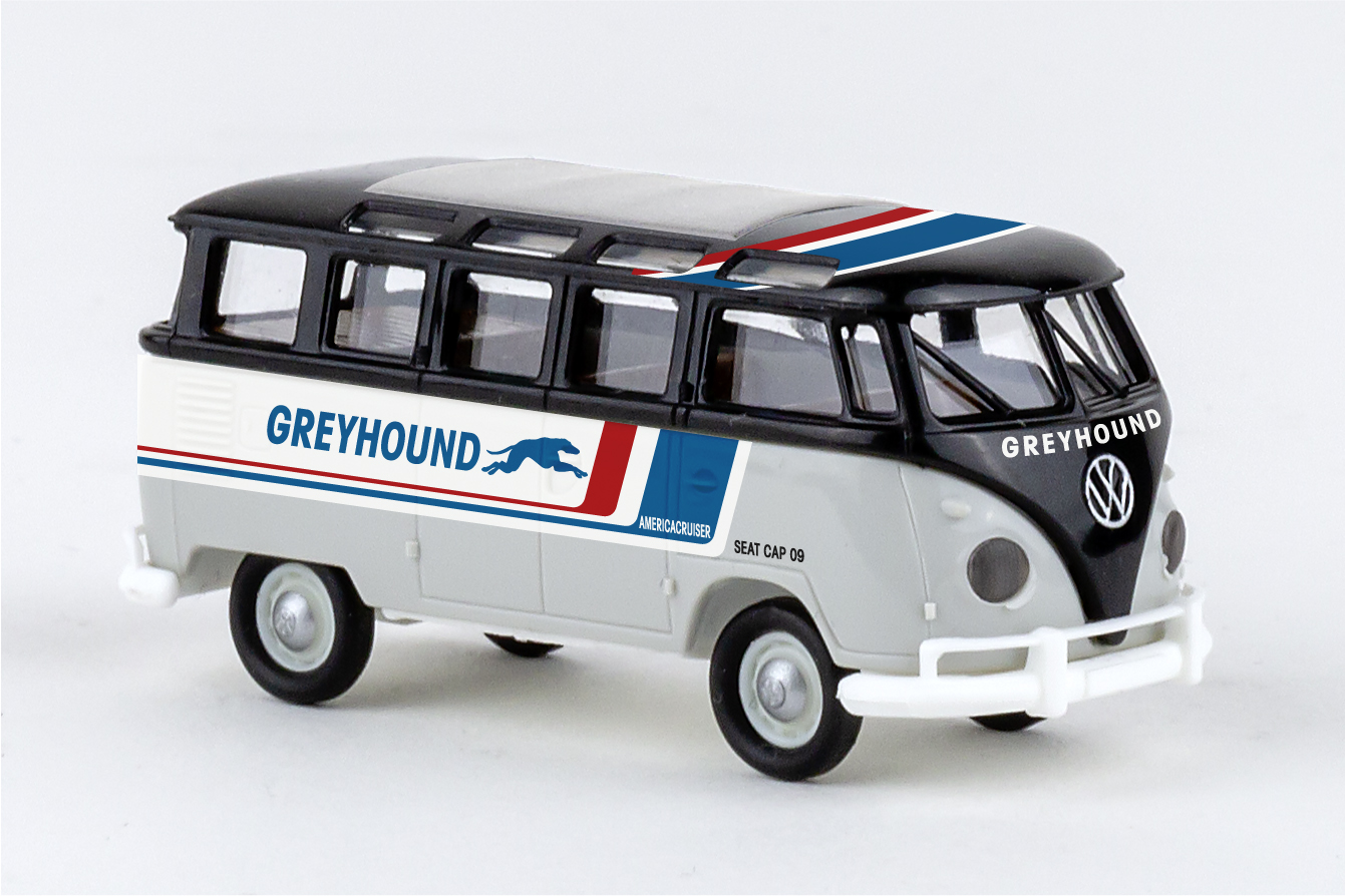 Ds Automodelle Modellbauvertrieb Brekina Vw Samba Greyhound