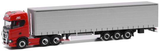 Herpa LKW Scania CS 20 HD 6x2 Ga-KSZ 15m rot/silber 