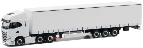 Herpa LKW Iveco S-Way Ga-KSZ 15,weiß 