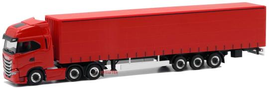 Herpa LKW Iveco S-Way Ga-KSZ 15,rot 