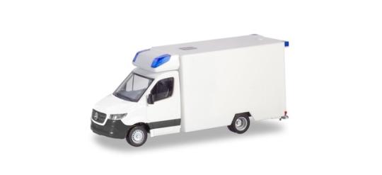 Herpa Minikit MB Sprinter 18 RTW Fahrtec weiß 013710 