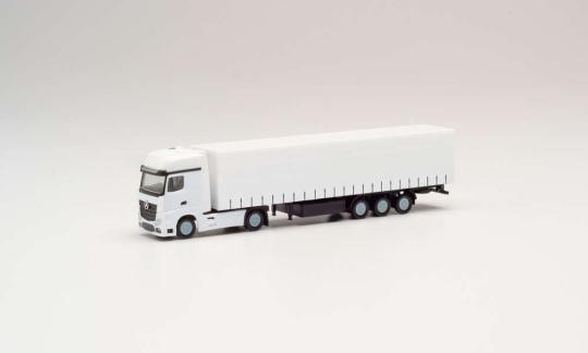 Herpa 1:160 MB Actros 11 Gigaspace Ga-KSZ weiß (Minikit) 013796 