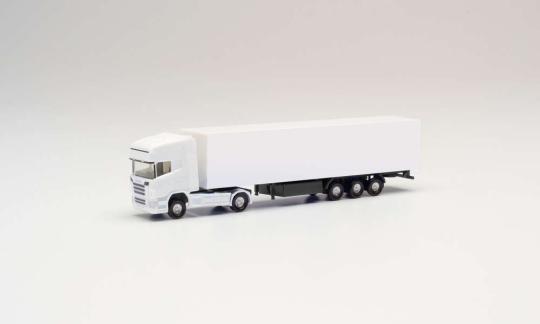 Herpa 1:160 Scania R Topl./Aerop. KSZ weiß (Minikit) 013802 