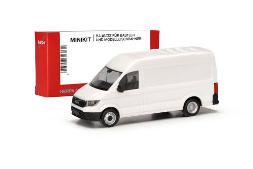 Herpa Minikit MAN TG E Kasten HD, weiß 014021 