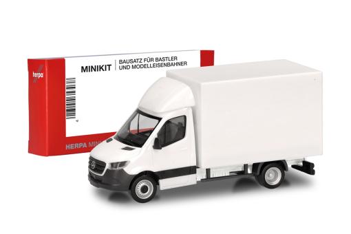 Herpa Minikit MB Sprinter \'18 Kasten weiß 014069 