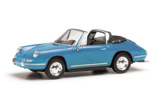 Herpa PKW Porsche 911 Targa, pastellblau 023733 