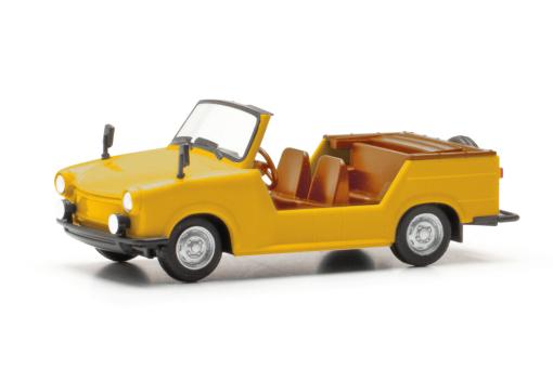 Herpa PKW Trabant Kübel, gelb 