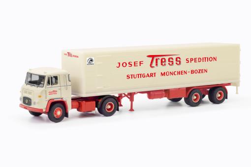 Modellbau Schwarz LKW Scania Vabis LB 76 K-SZ Tress 026260 