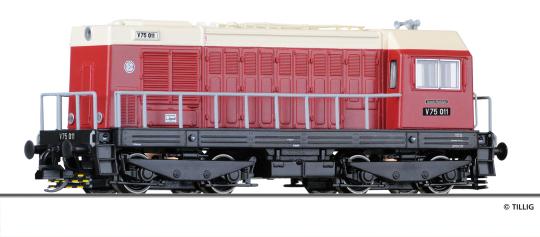 Tillig Diesellokomotive V 75 DR, Ep. III 