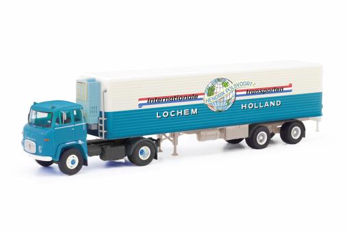 Modellbau Schwarz LKW Scania Vabis LB 76 Kühl-KSZ Polsvoort 026345 