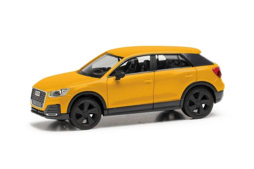 Herpa PKW Audi Q2 vegasgelb 