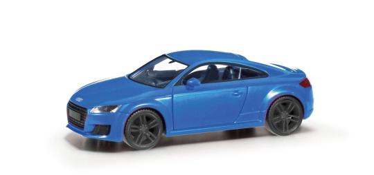 Herpa PKW Audi TT Coupé met. Arablau kristalleffekt 