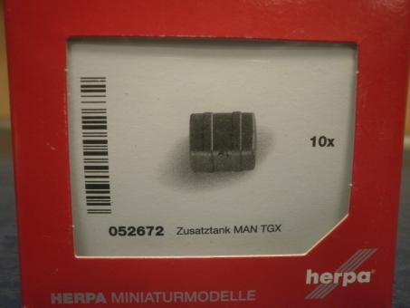 Herpa Z Zurüstteil Zusatztank MAN TGX (10 st.) 