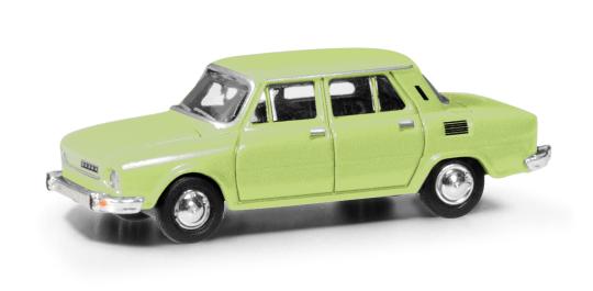 Herpa 1:120 PKW Skoda 110L alpine white 066563 