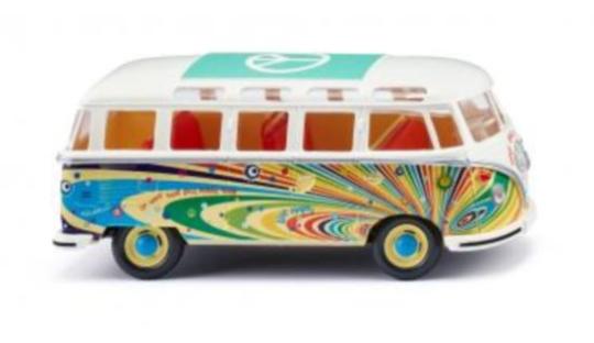 Wiking 1:40 VW T1 Sambabus Flower Power 076502 