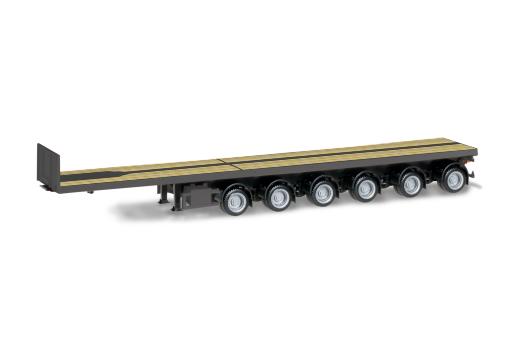 Herpa SZ Nooteboom Ballasttrailer 6-achs grau 