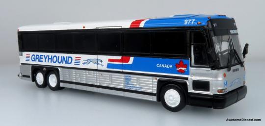 Iconic Replica MCI D4000 Coach: Greyhound Canada 