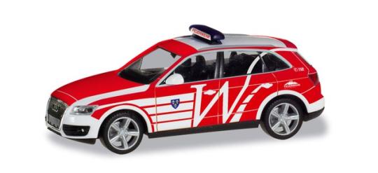 Herpa PKW Audi Q5 ELW Feuerwehr Wiesbaden 095174 