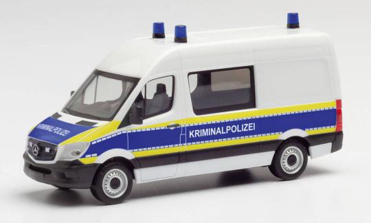 Herpa MB Sprinter '13 Halbbus Kriminalpolizei Brandenburg 