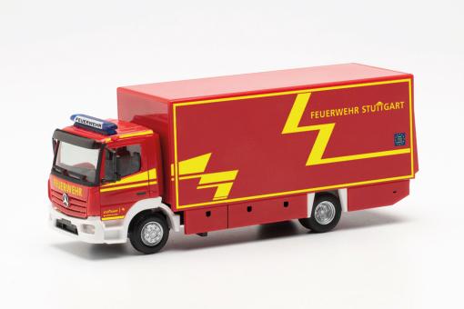 Herpa MB Atego 13 Koffer-LKW Branddirektion Stuttgart 