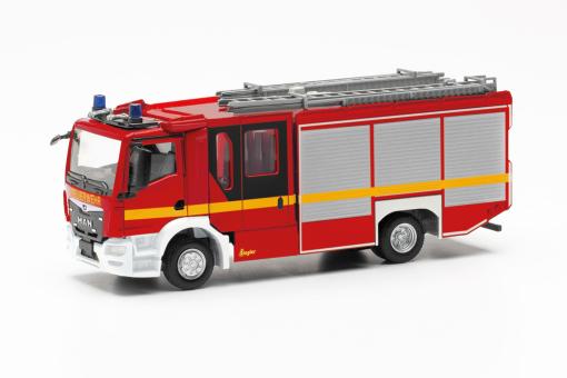 Herpa MAN TG-M CC Z-Cab Feuerwehr Löschfahrzeug 097376 