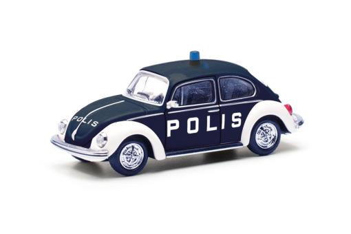 Herpa PKW VW Käfer 1303 Polis 097390 