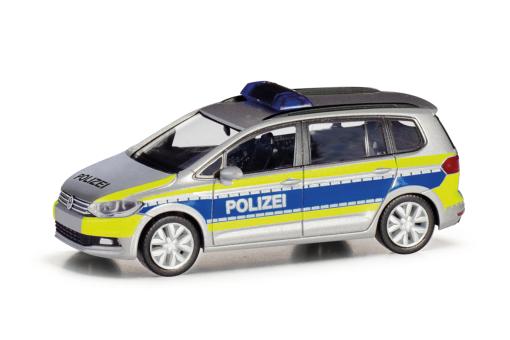 Herpa PKW VW Touran Polizei Hamburg 