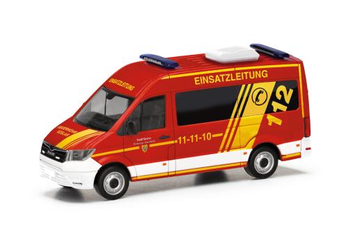 Herpa MAN TG-E Kasten Hochdach Feuerwehr Goslar 098045 