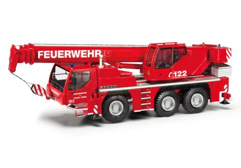 Herpa Liebherr Mobilkran LTM 1045/1 Feuerwehr Wien 098083 