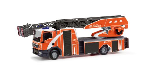 Herpa MAN TG-M DLK L32 Drehleiter Berliner Feuerwehr 