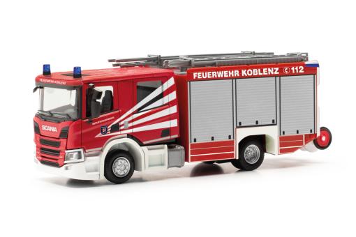 Herpa Scania CP Crewcab CP28 LF Feuerwehr Koblenz 