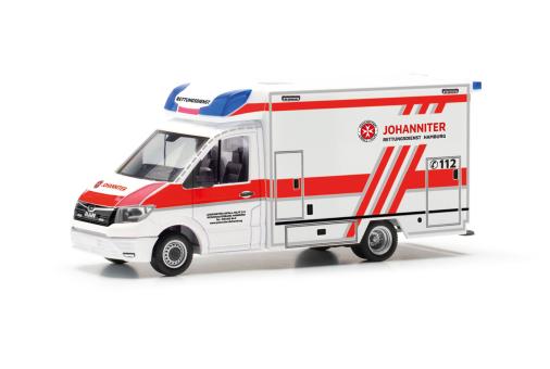 Herpa MAN TG-E Fahrtec RTW Johanniter Hamburg 098182 