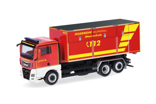 Herpa MAN TG-X XL E6c Wechsellader-LKW Feuerwehr Wuppertal 