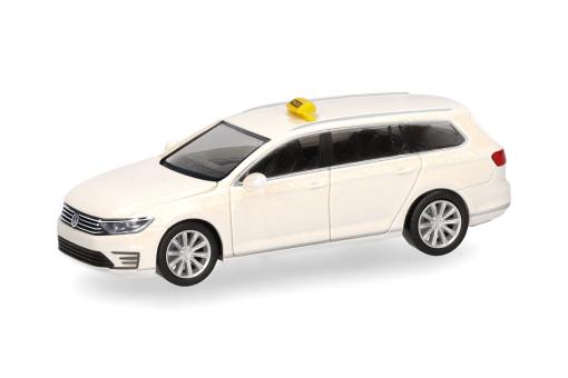 Herpa PKW VW Passat Variant GTE Taxi 