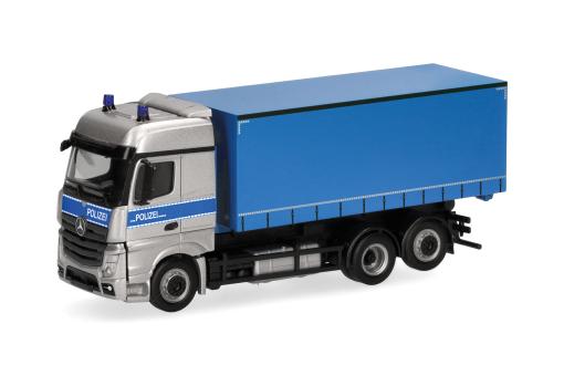 Herpa MB Actros 11 Streamspace WK-LKW Bereitschaftspolizei MV 098427 