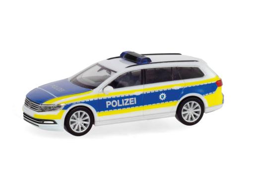 Herpa PKW VW Passat Varant Polizei Bremen 098465 