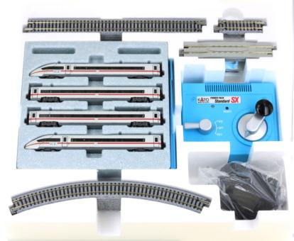 Kato 1:160 Starter Set ICE 4 DB AG mit Trafo und Schienen 