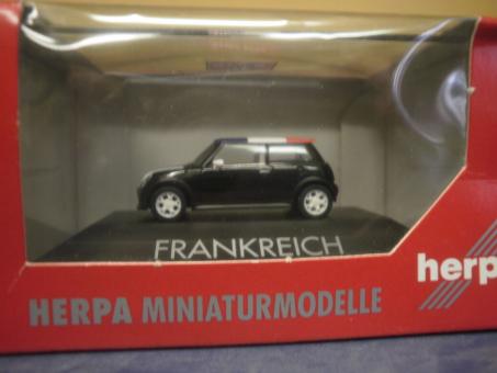 Herpa PKW Mini Cooper S TM Frankreich 