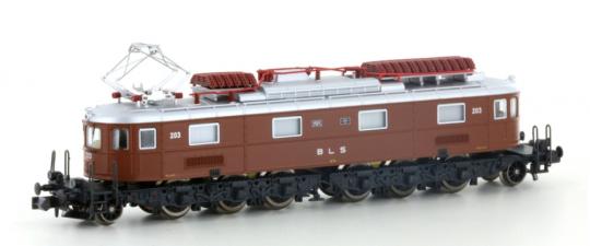 Hobbytrain N E-Lok Ae 6/8 BLS 8-achsig 203 braun, kurzes Fh, Ep.IV 