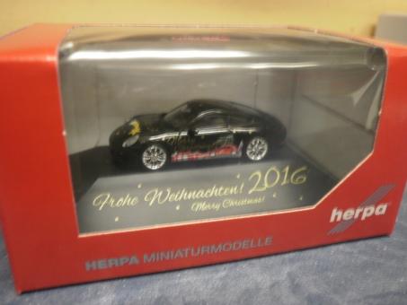 Herpa PKW Porsche 911 Carrera 4S, Weihnachten 2016 