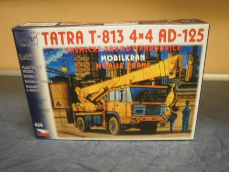 SDV Bausatz Tatra T-813 4x4 AD-125 Mobilkran gelb 