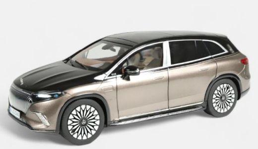 NZG 1:18 Mercedes-Maybach EQS SUV - velvet brown-onyxblack 