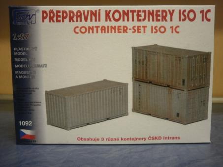 SDV Bausatz 3 20\' Container-Set 