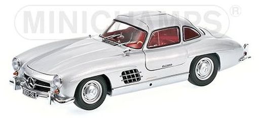 Minichamps 1:18 MERCEDES-BENZ 300 SL (W198) - 1955 - SILVER 