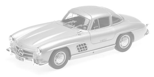 Minichamps 1:18 MERCEDES-BENZ 300 SL (W198) - 1955 - DARK GREY 110037219 