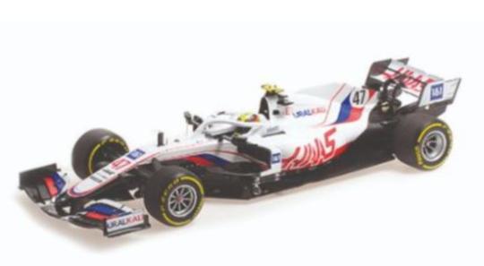 Minichamps 1:18 URALKALI HAAS F1 TEAM VF-21 - MICK SCHUMACHER - BAHRAIN GP 2021 