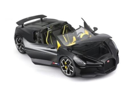 bburago 1:18 BUGATTI W16 MISTRAL 2023 - BLACK 11051BK 