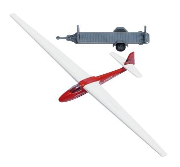 Busch Segelflugzeug, rot H0 1154 