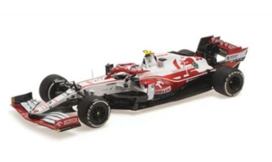 Minichamps 1:18 ALFA ROMEO RACING ORLEN C41 - ANTONIO GIOVINAZZI - FINAL RACE - 