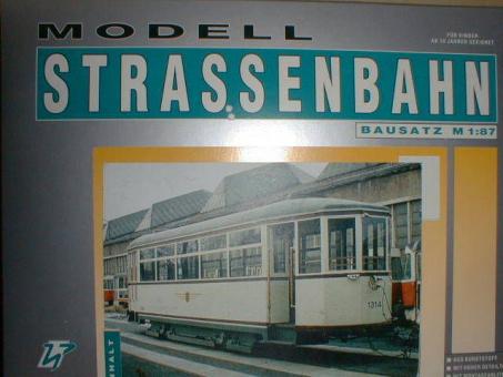 H & P 1:87 STRASSENBAHN Großer Hecht, Beiwagen 